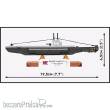Cobi 4861 - HNoMS Uredd (P-41) U-class submarine