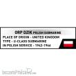 Cobi 4864 - ORP Dzik Polish Submarine