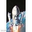 Academy 12707 - 1/288 Space Shuttle mit Trägerrakete