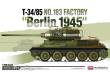 Academy 13295 - 1/35 T-34/85 No.183 Factory Berlin 1945