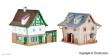 Vollmer 49540 - Bauernhaus mit Scheune