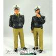 Prehm-Miniaturen 500046 - 500046 Polizistin mit Funk - gruene Uniform