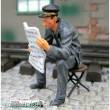 Prehm-Miniaturen 500060 - Lokschlosser bei der Pause