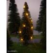 Schönwitz 50017 - Weihnachtsbaum mit Lichterkette gelb beleuchtet H0