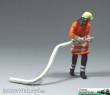 Prehm-Miniaturen 500207 - Feuerwehrmann - mit Schlauch - Metallfigur
