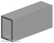 Evergreen 500257 - Rechteckrohr, 350x3,2x6,3 mm,3Stück