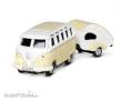Carson 500504164 - 1:87 VW T1 Samba Bus m.Wohnwg. 2.4G 100%