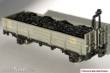 Modellbahn-Bachmann 5010101 - Kohle für TechnoModell, für den 2-achs. off. Güterwagen, Größe: 64 x 18 mm