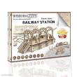 Invento 502372 - Wooden City: Railway Station (Bahnhof)