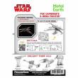 Metal Earth 502665 - Metal Earth: STAR WARS EP 7 Poe Dameron´s X-Wing Fighter™