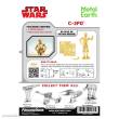 Metal Earth 502666 - Metal Earth: C-3PO (Goldenes Modell)