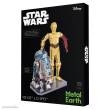 Metal Earth 502667 - Metal Earth: R2-D2 & C-3PO (Doppelpack-Box)