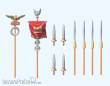 Preiser 50274 - 1:25 Römische Waffen u.Zubeh.