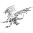 Metal Earth 502820 - Metal Earth: Iconx Silberdrachen
