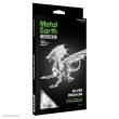Metal Earth 502820 - Metal Earth: Iconx Silberdrachen