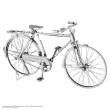 Metal Earth 502903 - Metal Earth: Iconx Bon Voyage Bicycle