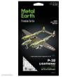 Invento 502909 - Metal Earth: Iconx Lockheed P-38 Lightning