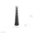 Metal Earth 502979 - Metal Earth: Premium Series Herr der Ringe - Orthanc