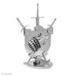 Invento 502983 - Metal Earth: Iconx Game of Thrones: House Stark Sigil