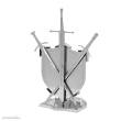 Invento 502983 - Metal Earth: Iconx Game of Thrones: House Stark Sigil