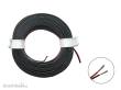 Schönwitz 50352 - 10m LIYZ Doppellitze Zwillingslitze 2x 0,08mm² rot / schwarz