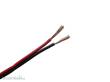 Schönwitz 50352 - 10m LIYZ Doppellitze Zwillingslitze 2x 0,08mm² rot / schwarz