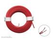Schönwitz 50357 - 10m LIYZ Doppellitze Zwillingslitze 2x 0,08mm² rot