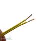 Schönwitz 50358 - 10m LIYZ Doppellitze Zwillingslitze 2x 0,08mm² gelb