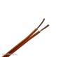 Schönwitz 50363 - 10m LIYZ Doppellitze Zwillingslitze 2x 0,08mm² orange