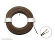 Schönwitz 50366 - 10m LIYZ Doppellitze Zwillingslitze 2x 0,08mm² braun