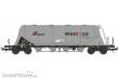 NME 503772 - Zementsilowagen Uacns Wascosa-cemex, silber, Ep. 6 - Betr.nr. 3780 9326 065-1 - mit Wechselstromachsen