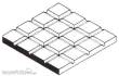Evergreen 504501 - Gehwegplatten, 1x150x300 mm, Raster 1,6 mm, 1 Stück