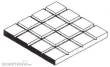 Evergreen 504514 - Gehwegplatten , 1x150x300 mm.Raster 3,2x3,2 mm, 1 Stück