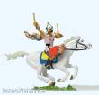 Preiser 50475 - Hunne zu Pferd. Trommler