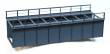 Hack Brücken 50850 - Blechträgerelement für amerik. Trestle Bridges, 200mm lang, mit Geländer - Typ TG200