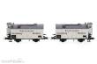 Heris 50902 - 2-SET, 2-achs.ged.Bierwagen, Brauerei Fohrenburg/Bludenz, KkStB, BBÖ, Ep. II