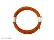 Schönwitz 50930 - 10 Meter Ring Miniaturkabel Litze flexibel LIVY 0,04mm² orange