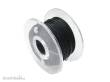 Schönwitz 50946 - 10 Meter Spule Mikrokabel Litze flexibel FEP 0,014mm² schwarz