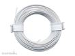 Schönwitz 50957 - 10 Meter Ring Miniaturkabel Litze flexibel LIY 0,14mm² weiß