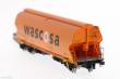 NME 509600 - Getreidewagen Tagnpps 95m³, orange, WASCOSA- Betriebsnr. 3384 0764 082-4
