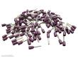 Schönwitz 50976 - 100 Aderendhülsen isoliert 0,25mm² N lila violett DIN 46228 Teil 4