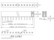 Schönwitz 50984 - Micro Stiftleiste Steckverbinder RM 1.0 6 polig Stecker + Buchse