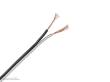 Schönwitz 50986 - 10m LIYZ Zwillingslitze 2x 0,14mm² weiß / schwarz