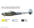 Italeri 510001446 - 1:72 US P-38J Lightning