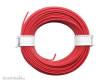 Schönwitz 51015 - 10 Meter Ring Miniaturkabel Litze flexibel LIY 0,25mm² rot
