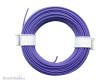 Schönwitz 51017 - 10 Meter Ring Miniaturkabel Litze flexibel LIY 0,25mm² violett lila