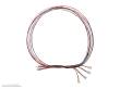Schönwitz 51129 - 4 Stück DUO Bi-Color LED SMD 0605 gelb / rot mit Kupferlackdraht und gemeinsamer Anode