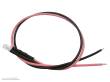 Schönwitz 51212 - 10 Stück LED 3mm klar mit Anschlusskabel und Widerstand pink