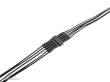 Schönwitz 51231 - 4 Stück Micro Steckverbinder 5-polig Stecker Buchse mit 0,04mm² Litze