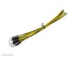 Schönwitz 51236 - 10 Stück LED 5mm klar mit Anschlusskabel und Widerstand gelb